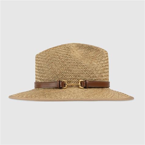 cappello paglia gucci|gucci hat snake print.